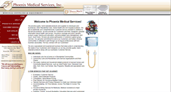 Desktop Screenshot of phoenixmedicalservices.com